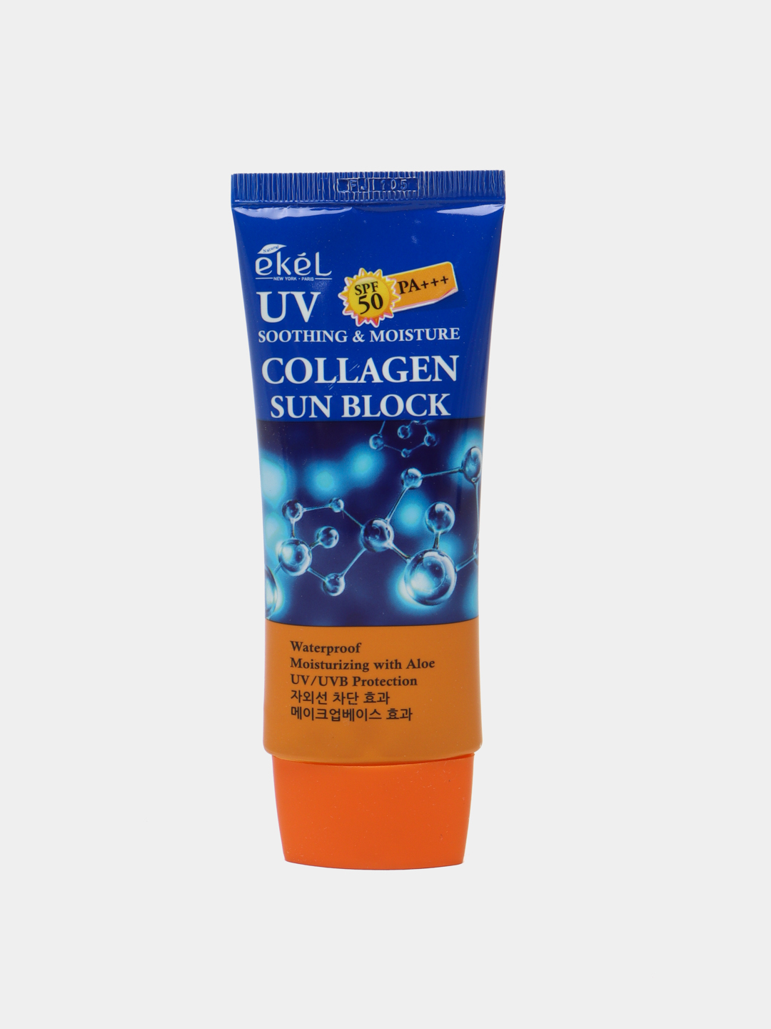 Солнцезащитный крем Ekel UV SPF 50 PA+++, водостойкий, 70 мл купить по ...
