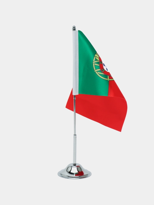 Stol bayrog'i Portugaliya, metall stend bilan