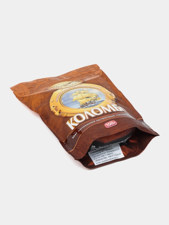Eriydigan qahva Moskovskaya kofeynya na payax Kolombo, 150 g