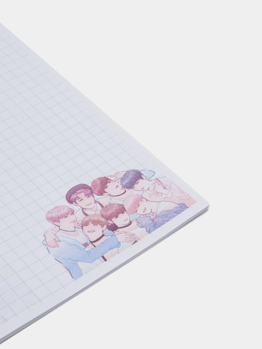 Bloknot "BTS", 90 varaq