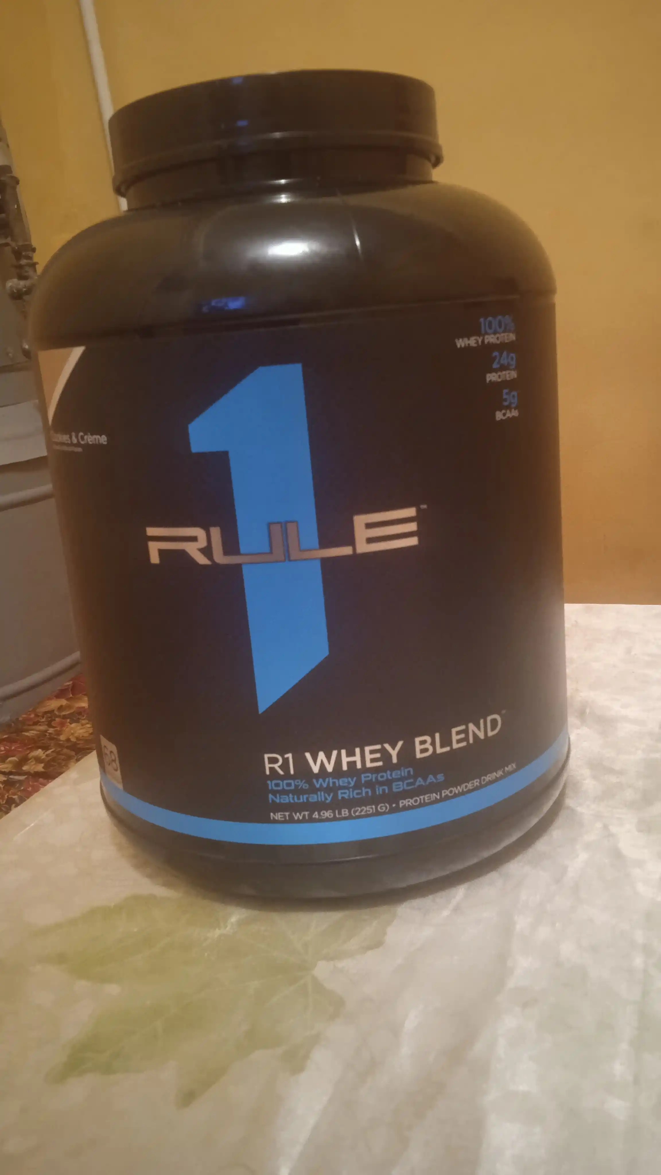 Oqsil zardobi Rule 1 Whey Blend 100%, 2.28 kg 68 portsiya
