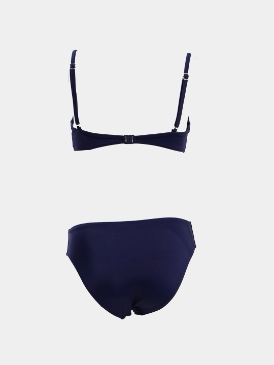 Ayollar suzish kiyimi, bantikli ingichka tasmali bikini