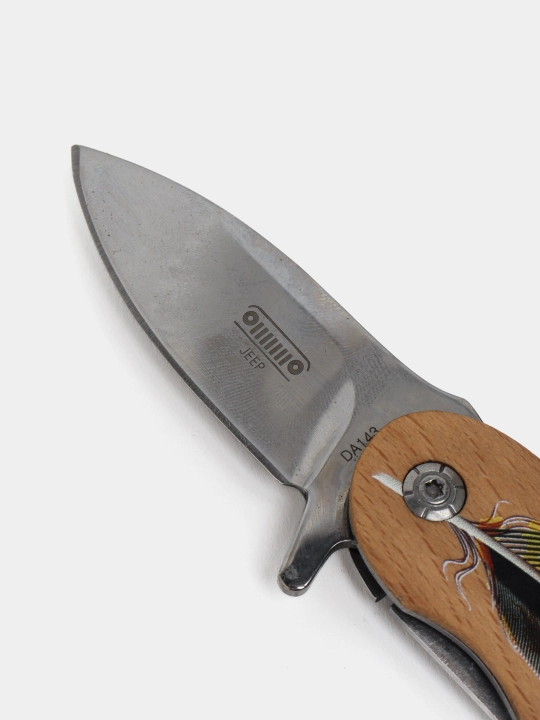 Нож туриста Jeep складной, сталь 420 замок LinerLock