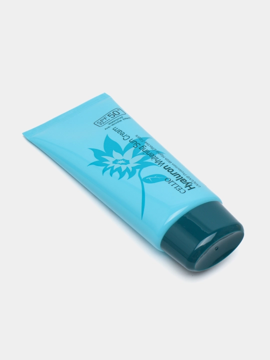 Quyoshdan himoyalovchi krem, CELLIO, Kollagen, Snail, Hyaluron, Green tea, SPF/PA50+++, 70