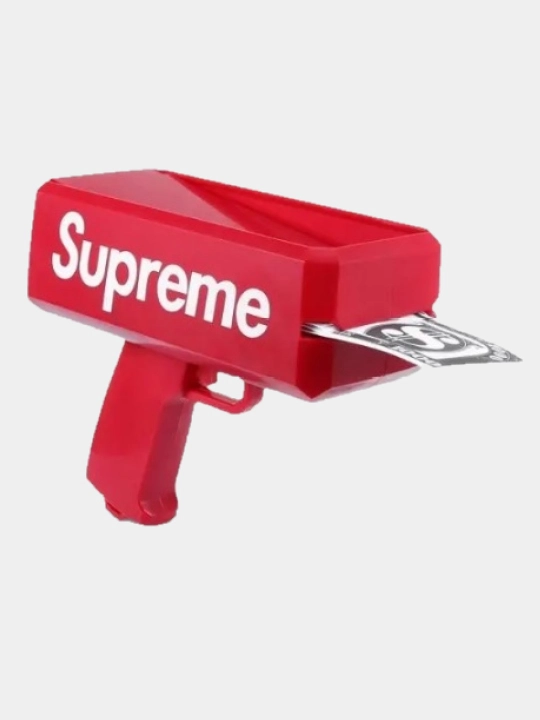 Денежный пистолет Money Gun, Supreme