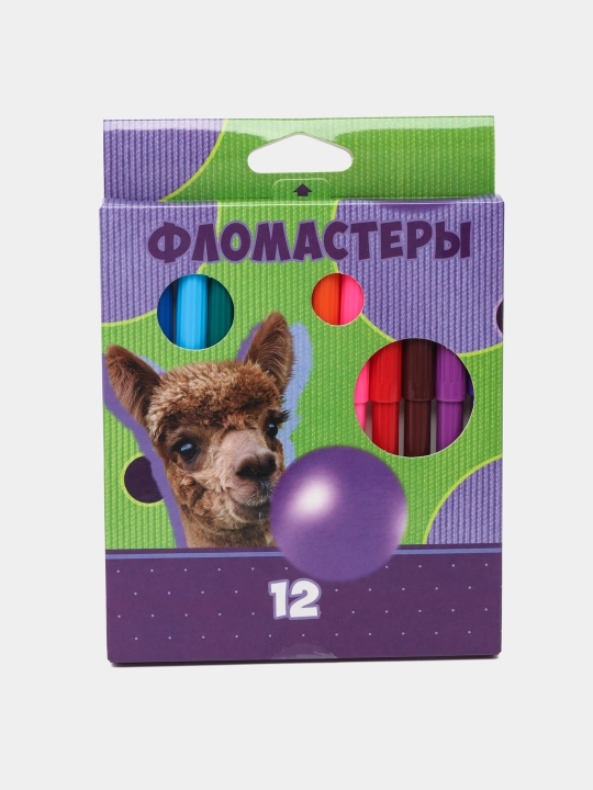 Flomasterlar Vk 12 rangli. "Alpaka" Art: 12117 q0000018279 - 