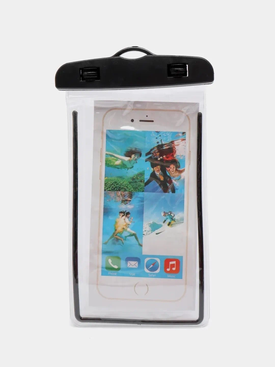 Telefon uchun g'ilof, germetik, suv o'tkazmaydigan - 