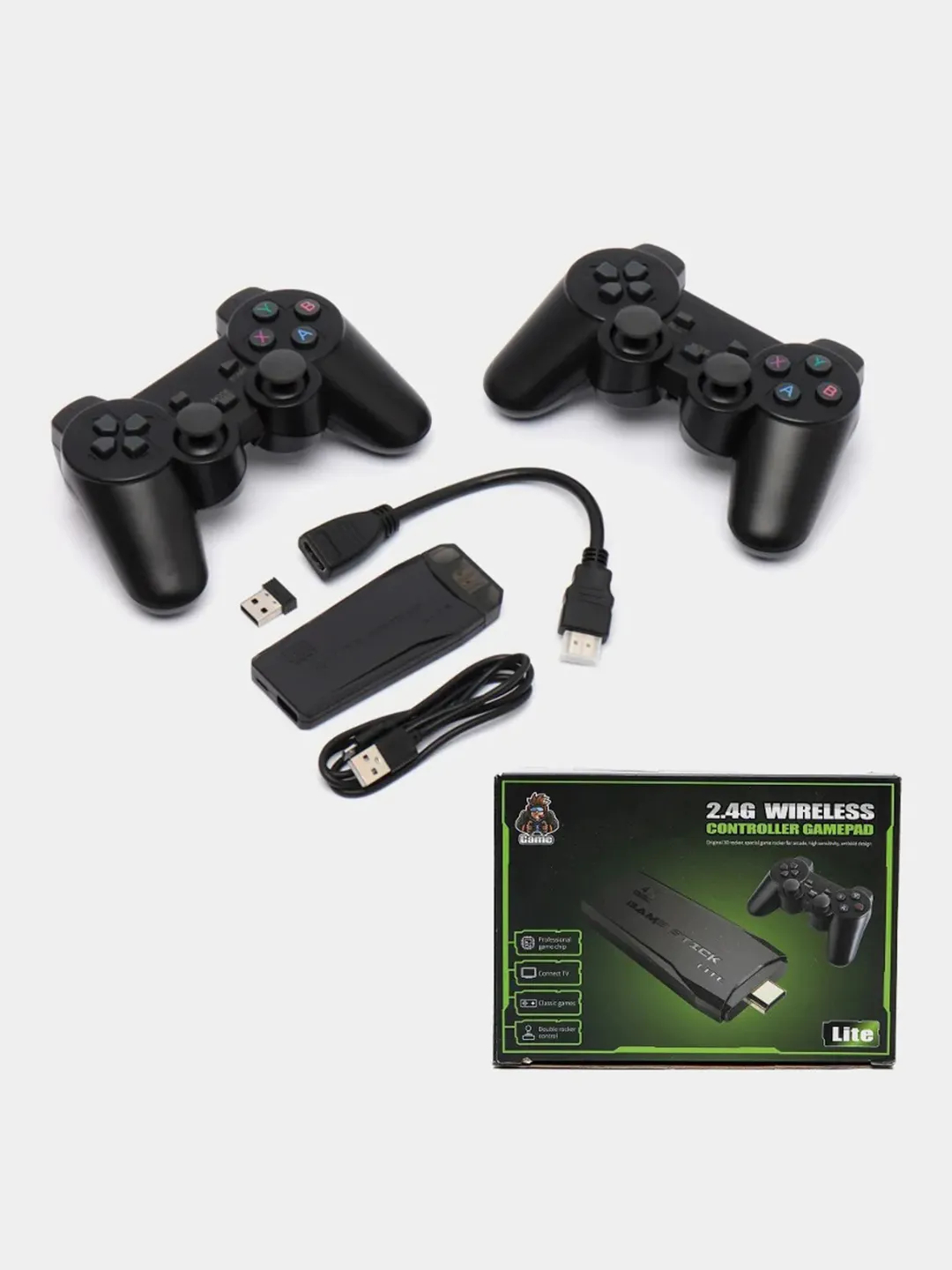 Купить Игровая приставка GameStick Lite , 4K Ultra HD, 2 геймпада ...