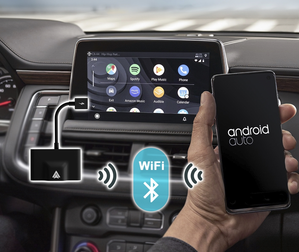 Беспроводной адаптер, умное подключение Android Auto и Car Audio через WI-FI  и Bluetooth купить по низким ценам в интернет-магазине Uzum (546038)