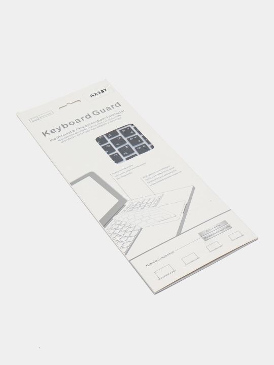 Накладка на клавиатуру для MacBook, Rus/Eng, русский