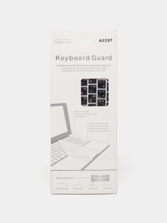 Накладка на клавиатуру для MacBook, Rus/Eng, русский - 