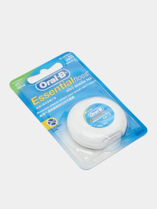 Tish ipi Oral-B Essential Floss, yalpiz, 50 m