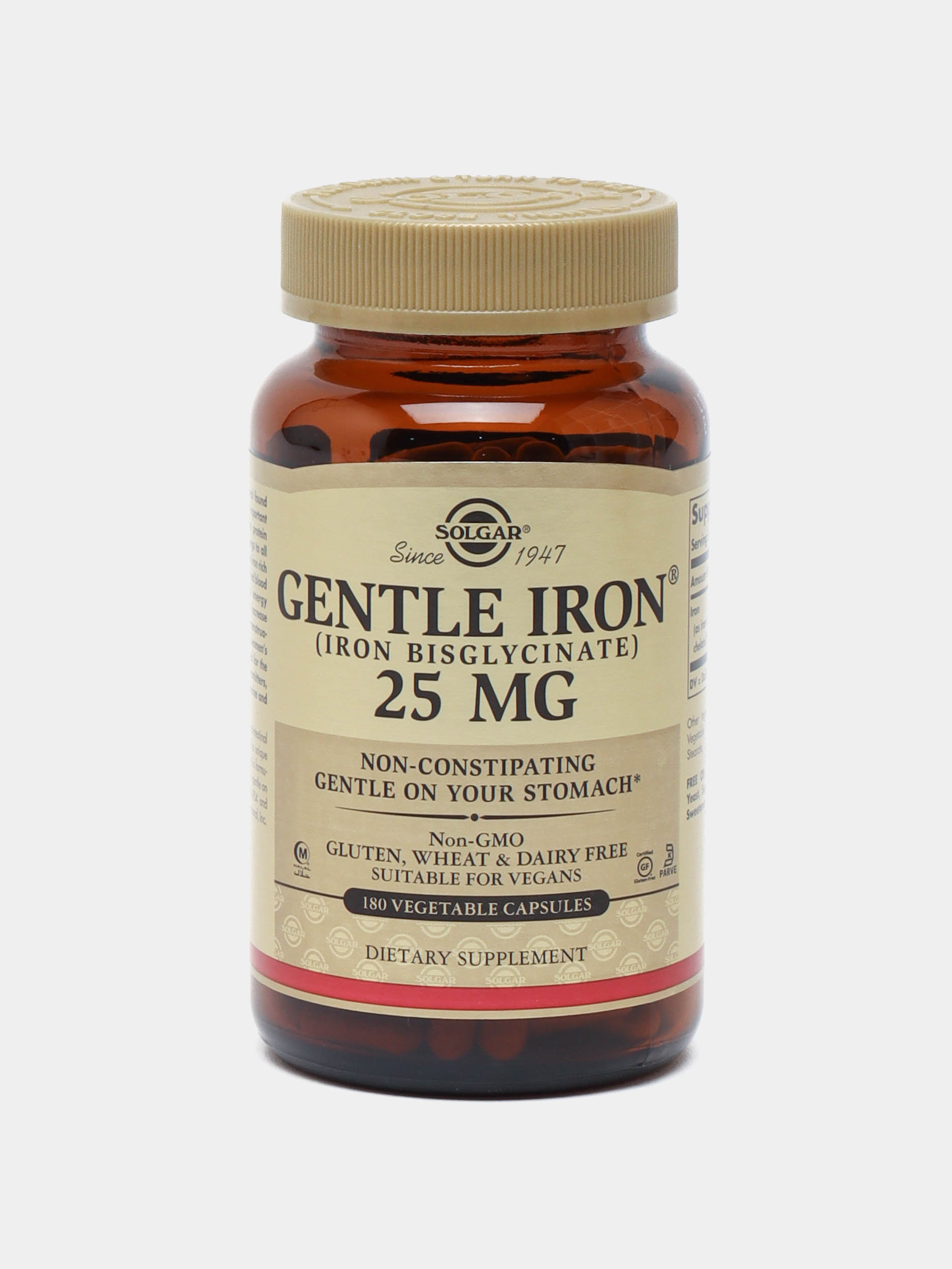 Капсулы железо солгар. Solgar gentle Iron 25mg. Solgar gentle Iron. Солгар витамины железо.