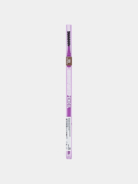 Карандаш для бровей Beauty Bomb, автоматический, тон 02, 1 г - 