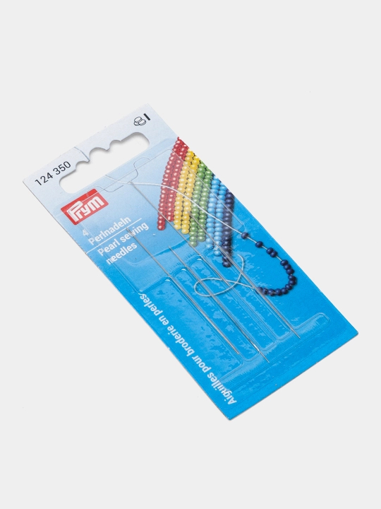 Иглы для бисера Prym, № 10 и № 12, 0,45 * 55 мм и 0,40 x 50 мм 