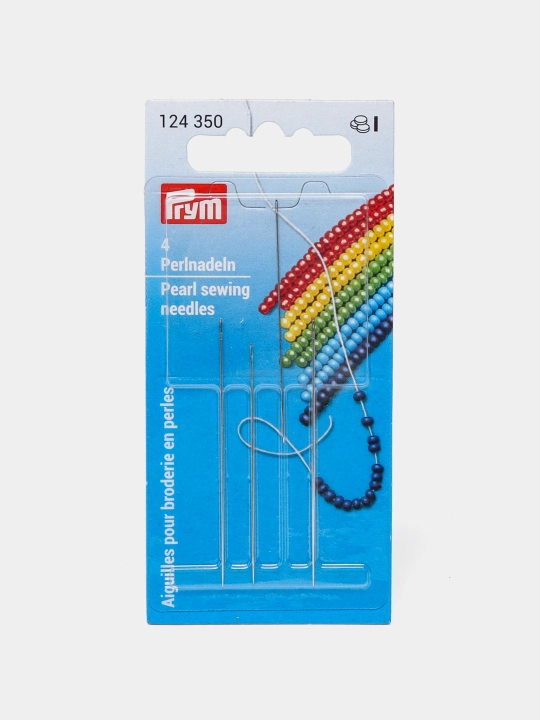Иглы для бисера Prym, № 10 и № 12, 0,45 * 55 мм и 0,40 x 50 мм  - 