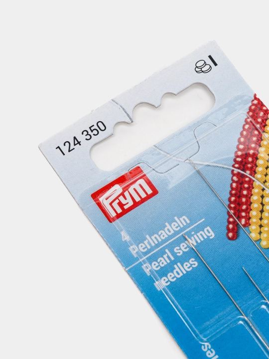 Иглы для бисера Prym, № 10 и № 12, 0,45 * 55 мм и 0,40 x 50 мм 