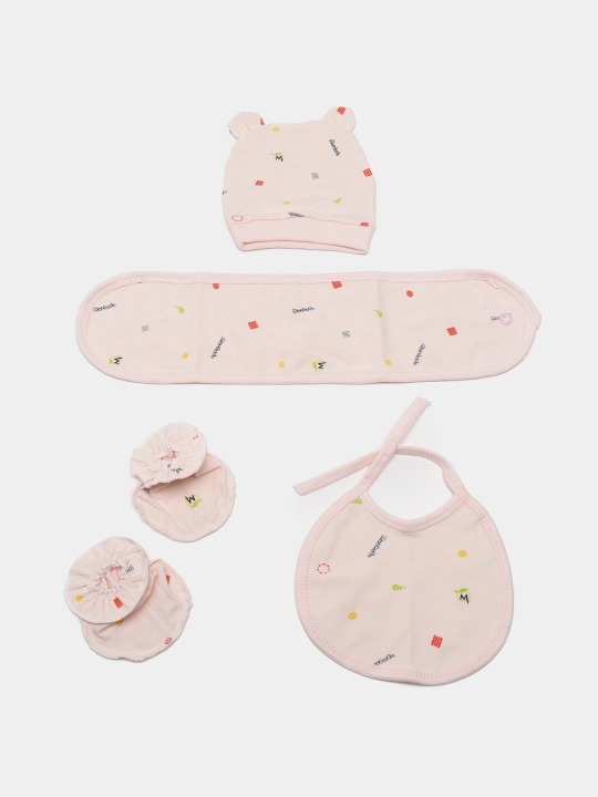 Комплект для новорожденных из 7-и предметов, Mustafo baby, 100% хлопок, 0-3 месяцев