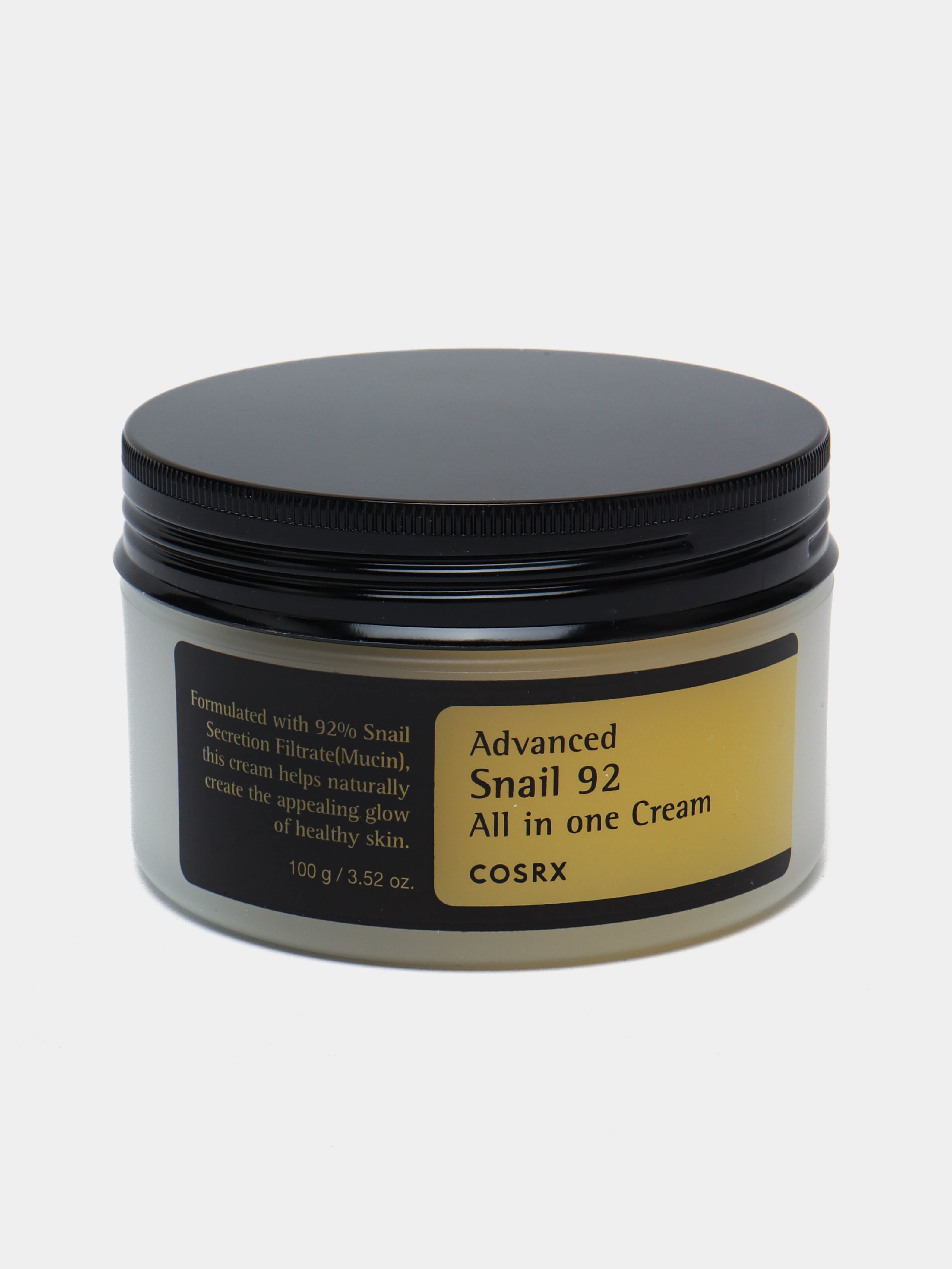 Glowing fill. COSRX Advanced Snail 92 all in one Cream. Чутир юз учун крем.