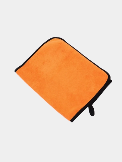 Полотенце из микрофибры для автомобиля, 30 * 40 см, 30 * 60 см — SHOPUZA-MFIBRSQ-ОРАНЖ-30X60
