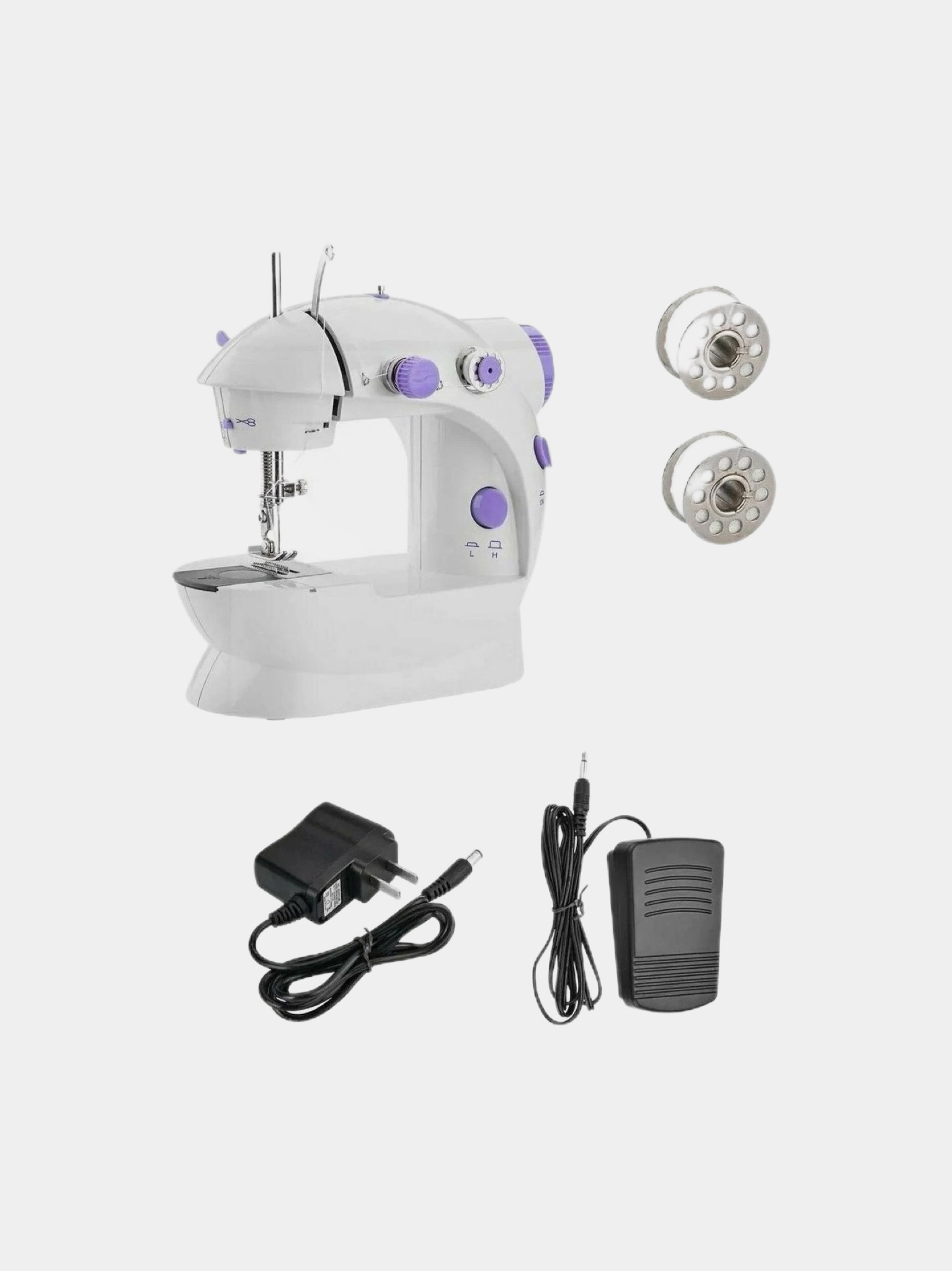 Портативная швейная машина, с маленьким столиком, Mini Sewing Machine ...