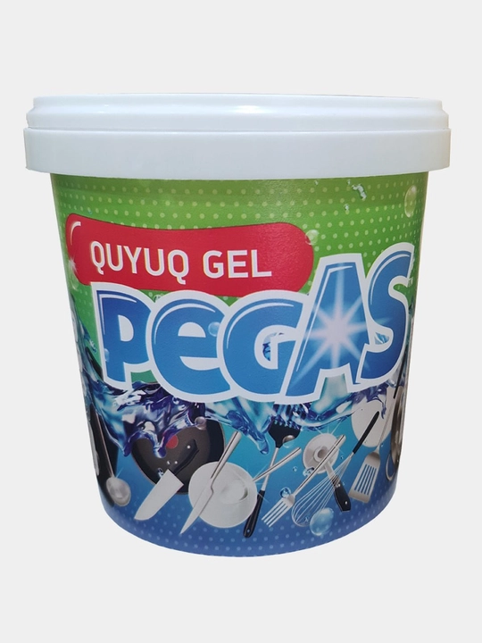 Гель для мытья посуды Pegas, 1 кг