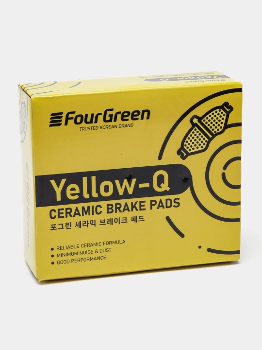 FourGreen OEM Keramic Yellow Q Lacetti FGY 403 uchun oldi tormoz kolodkalari №96405129