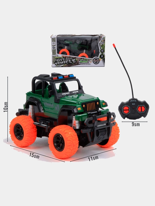 Masofadan boshqariladigan avtomobil JEEP, OFF ROAD VEHICLE