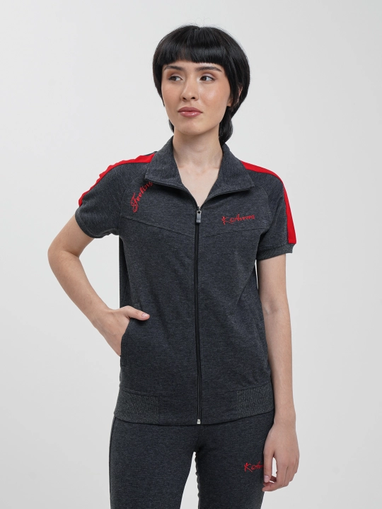 Ayollar uchun yozgi ikki qismli sport kostyumi to'plami