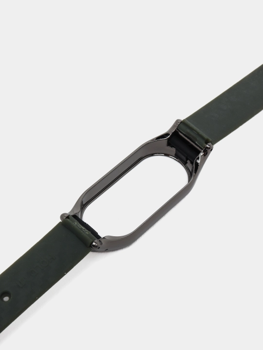 Mi Band uchun tasma, karbon va metalldan