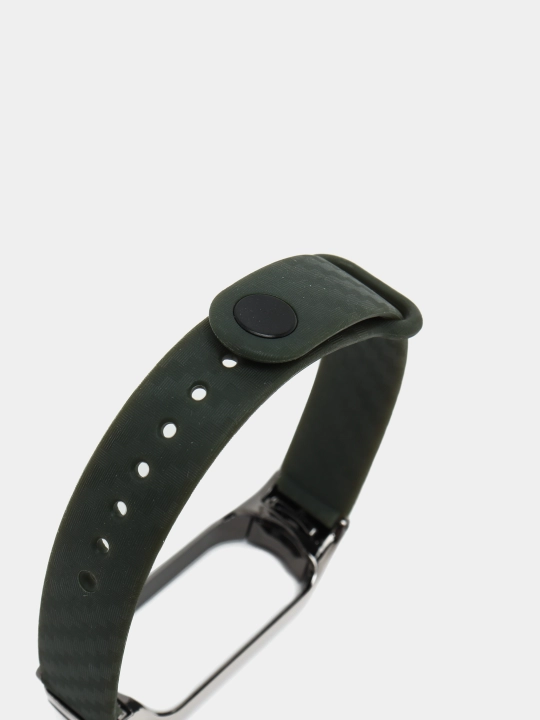 Mi Band uchun tasma, karbon va metalldan