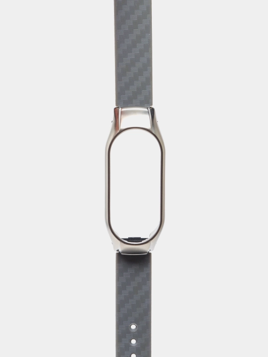 Mi Band uchun tasma, karbon va metalldan