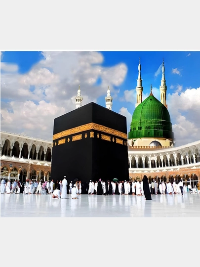 Алмазная мозаика Sky store "Кааба", холст на подрамнике, 40*50 см, 28 цветов — SKYST0R-73710