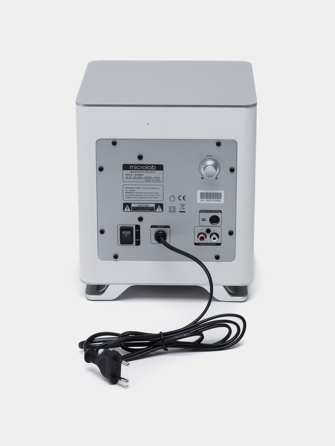 Audio tizimi Microlab M-600BT 2.1 bluetooth 4.0, 40 Vt