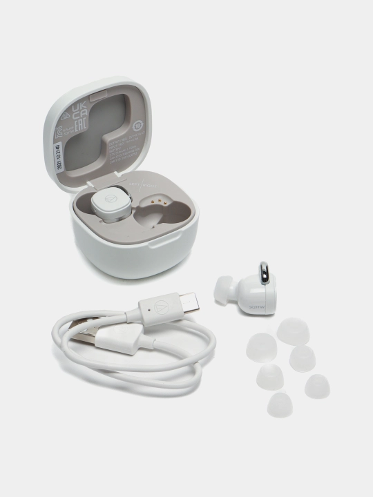 Simsiz quloqchinlar Audio-Technica ATH-SQ1TWWH