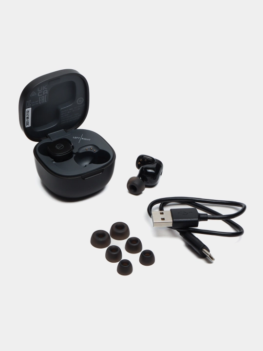Simsiz quloqchinlari Audio-Technica ATH-SQ1TWBK - 