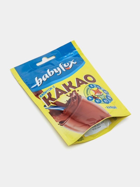 Напиток какао растворимый BabyFox, 135 г