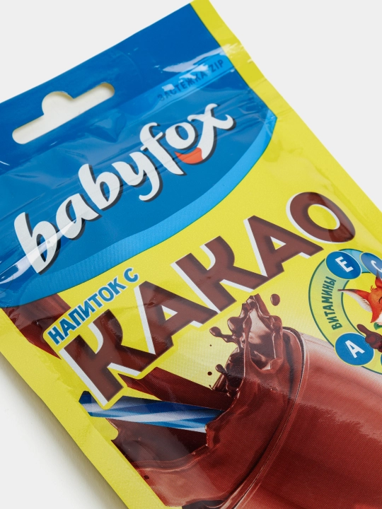 Напиток какао растворимый BabyFox, 135 г