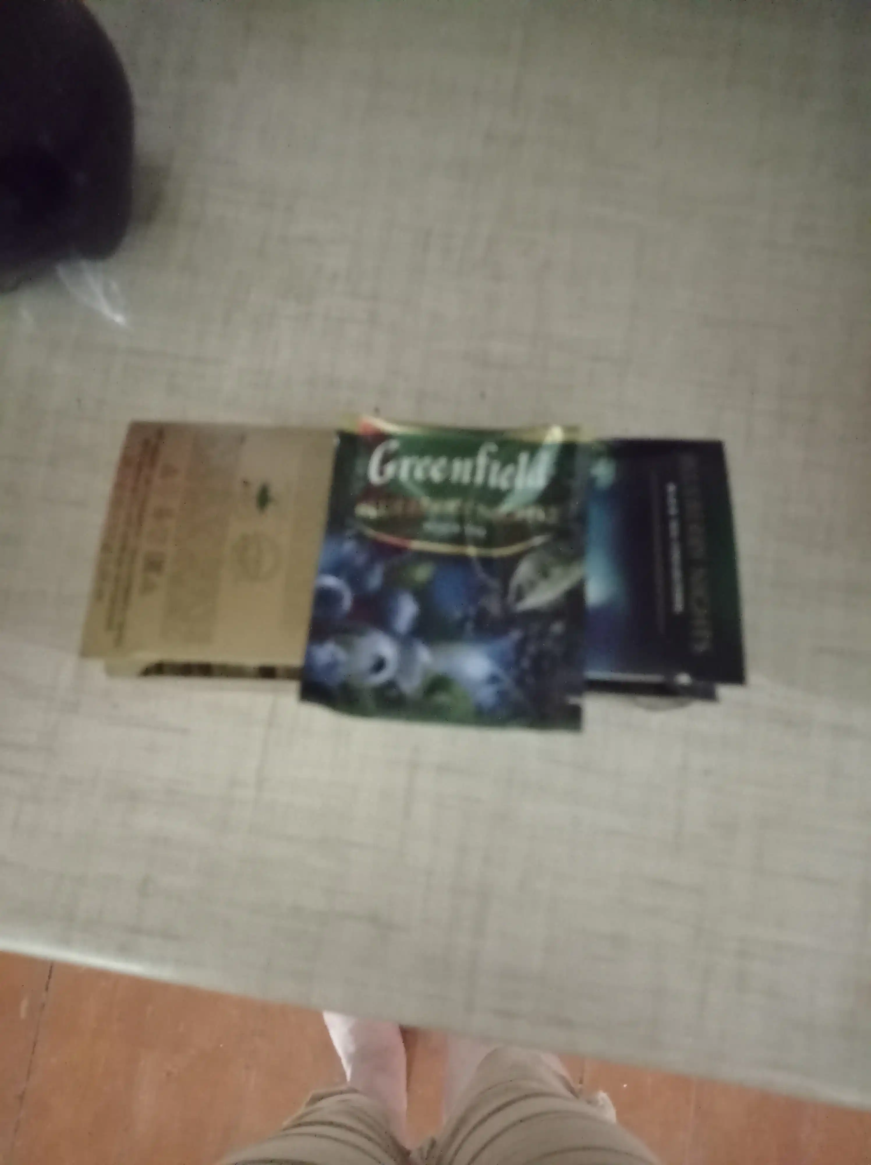 Чёрный чай Greenfield Blueberry Nights, 1.5 г, 25 шт
