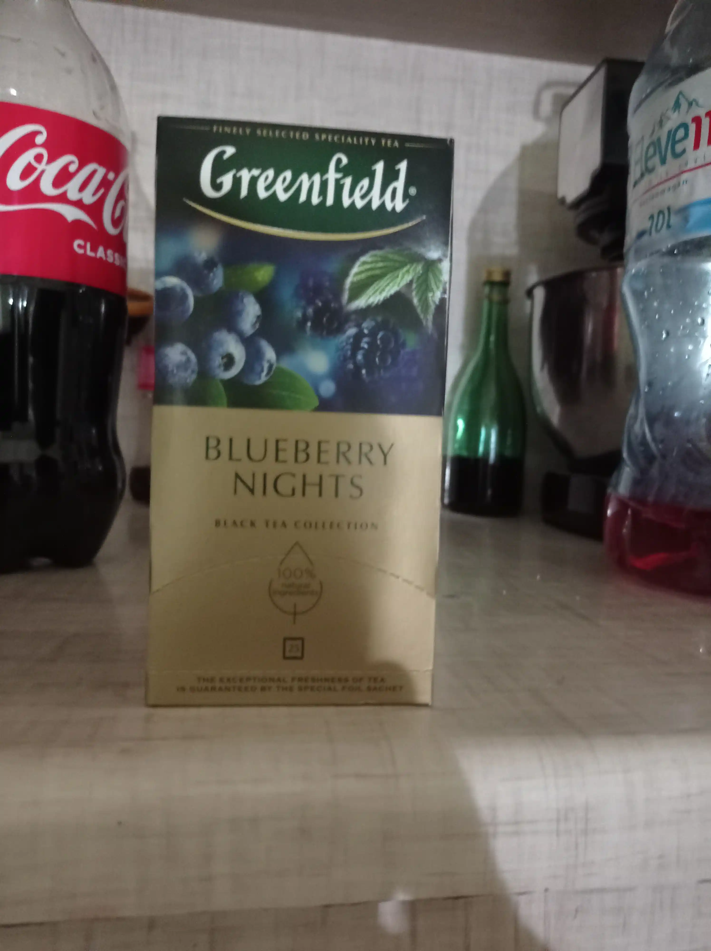 Чёрный чай Greenfield Blueberry Nights, 1.5 г, 25 шт
