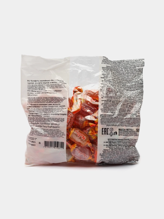 Конфеты желейные Несси тропик ассорти вкусов, 500 г