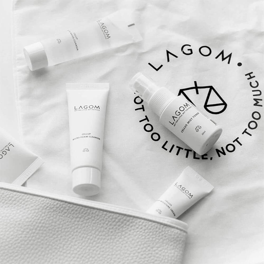 Lagom косметика. Lagom Travel Kit. Увлажняющий lagom.