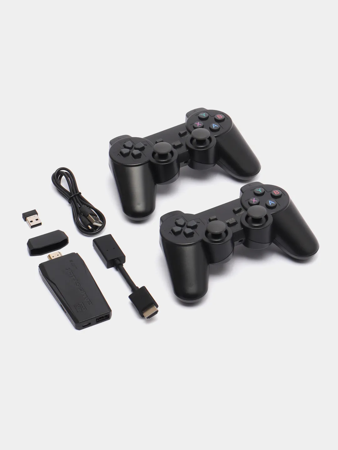 Игровая приставка Game Stick Lite приставка, для телевизора 2 геймпада ...