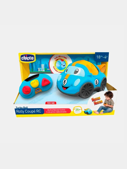 Радиоуправляемая машинка Chicco Rolling RC, 18 м+