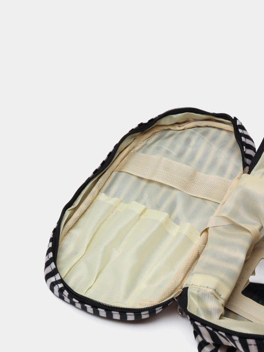 Kosmetik sumka-organizer, fermuar bilan