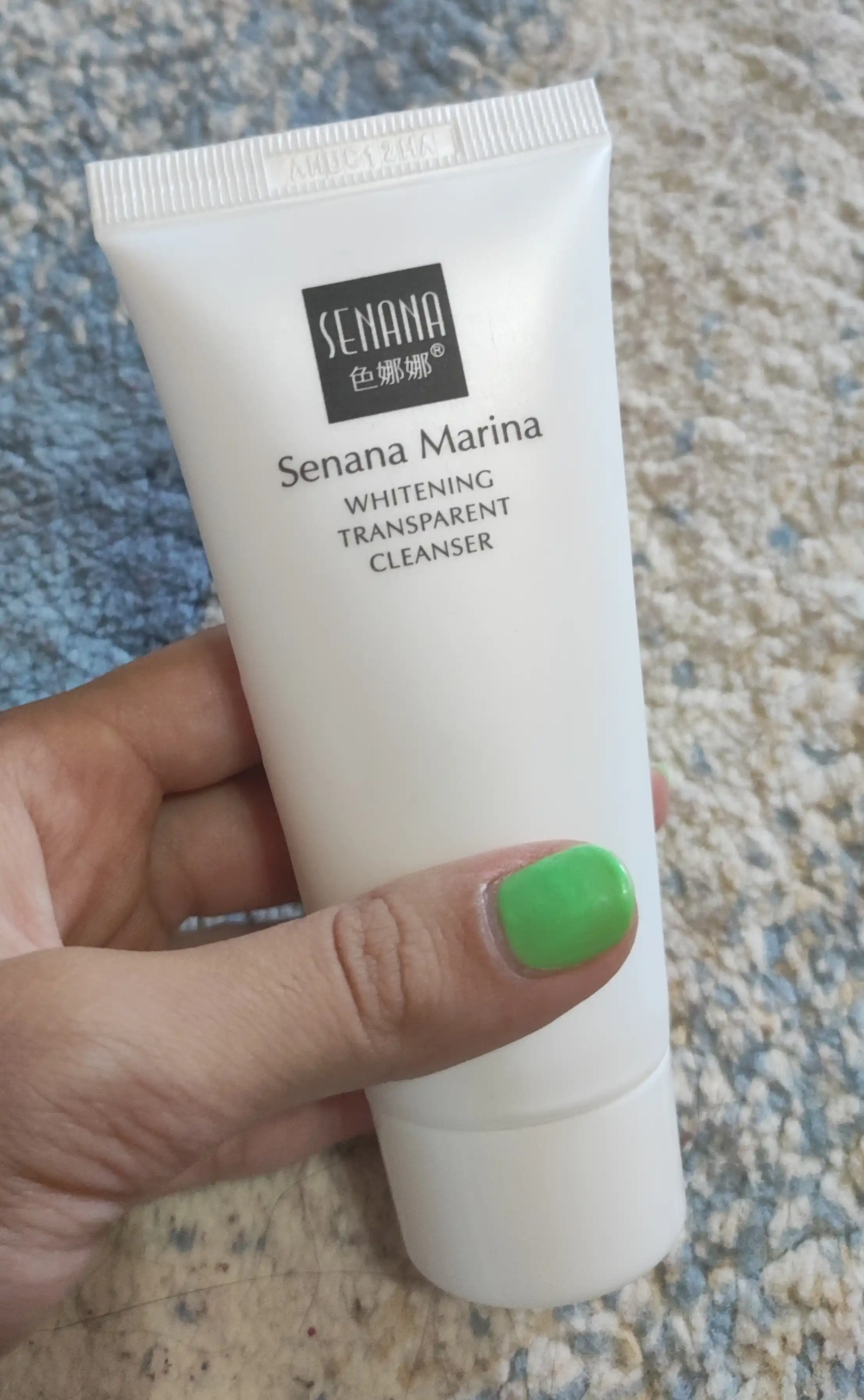 Пенка для умывания Senana Marina, средство для снятия макияжа и очищения лица, 60 г