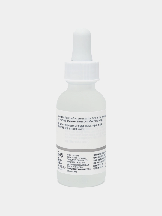 The Ordinary Niatsinamid va sink bilan yuz zardobi Niacinamide 10% + Zinc 1%, 30 ml
