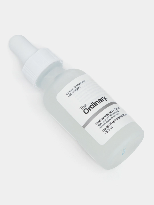 The Ordinary Niatsinamid va sink bilan yuz zardobi Niacinamide 10% + Zinc 1%, 30 ml