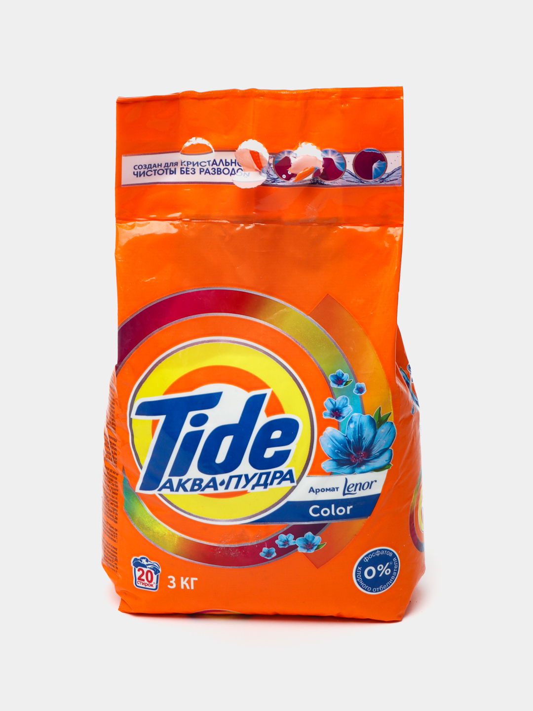 Купить Стиральный порошок Tide Color Lenor Touch, автомат, 3 кг за ...