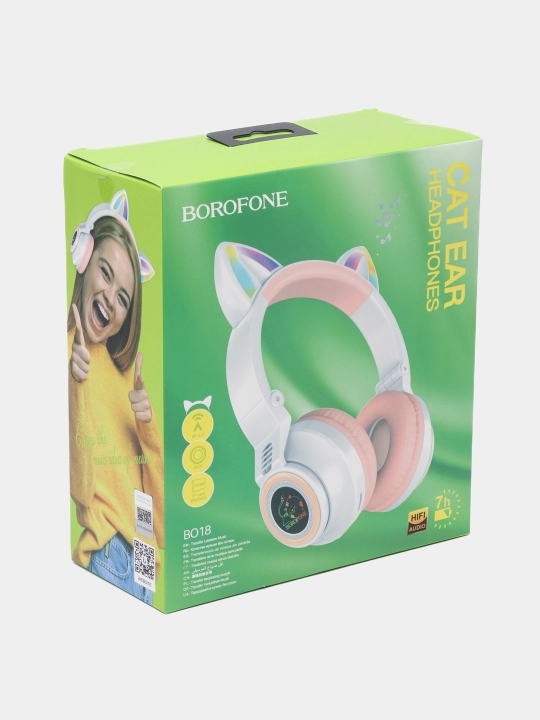 Simsiz quloqchinlar Borofone B018, quloqchalar bilan